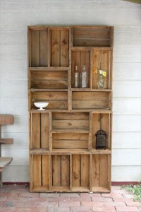 Decoração com Paletes armário