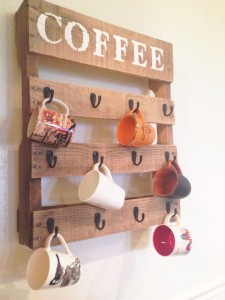 Decoração com Paletes Prateleiras