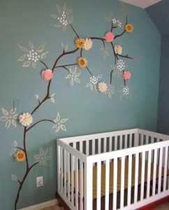 Decoração de quarto de bebé
