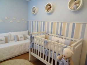 Decoração de quarto de bebé